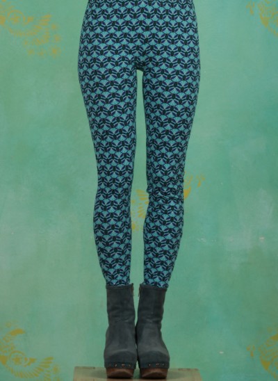 Leggins, W20G09, blue-multi