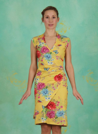 Kleid, Rio, butterfly-yellow