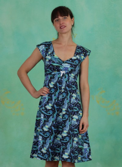 Kleid, Z20M01, black-blue
