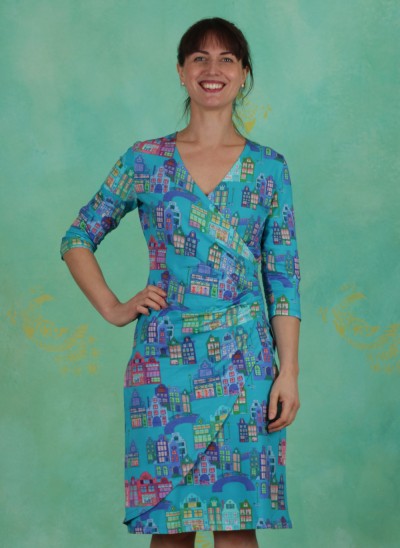 Kleid, Z20M02, blue-green