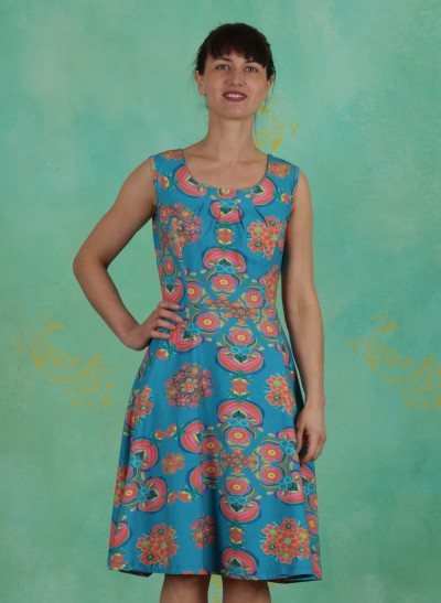 Kleid, Z20M06, turquoise