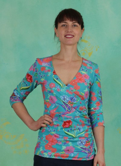 Shirt, Z20M25, blue-green-multi