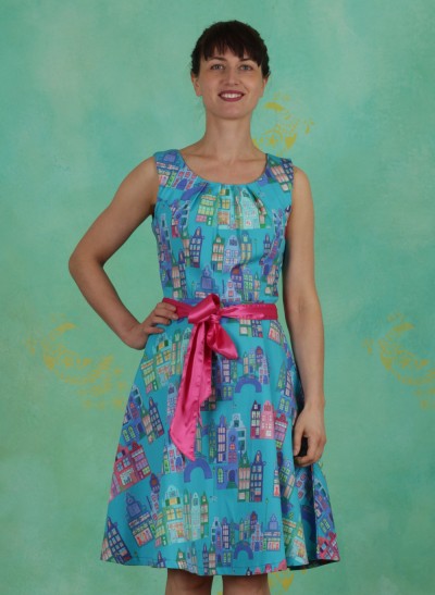 Kleid, Z20M46, blue-green