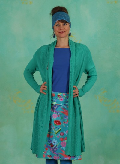Cardigan, Z20M50, green