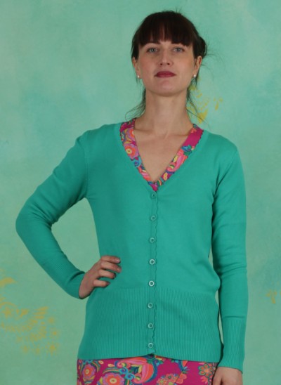 Cardigan, Z20M52, green