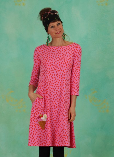 Kleid, Q1-21-038B, pink