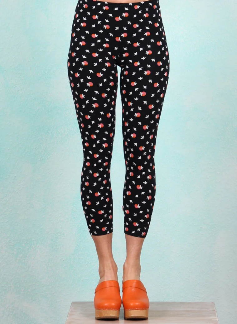 Leggins, Cropped Laune Legs, supermoon-swallow