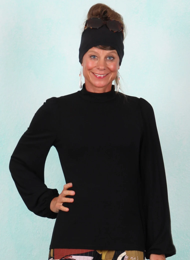 Shirt, Lonely Lips Angel, soot-black