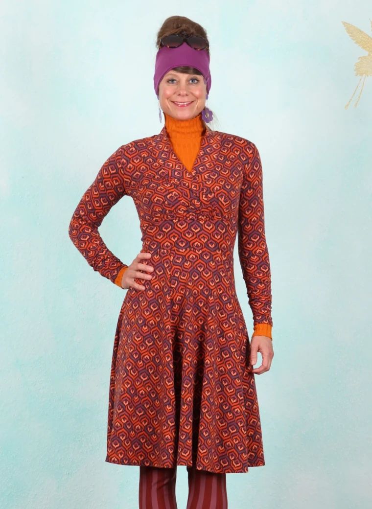 Kleid, Shalala Tralala Shawl, retro-glow