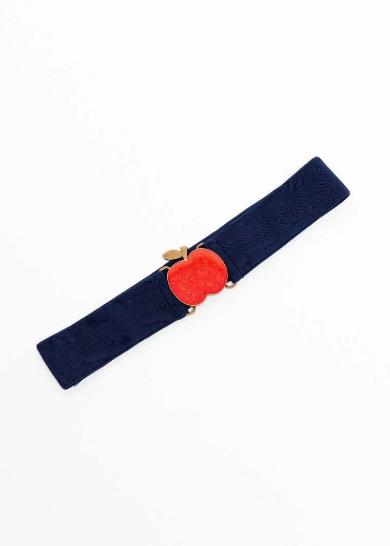 Gürtel, Apple Love, blue-belt-apple-love
