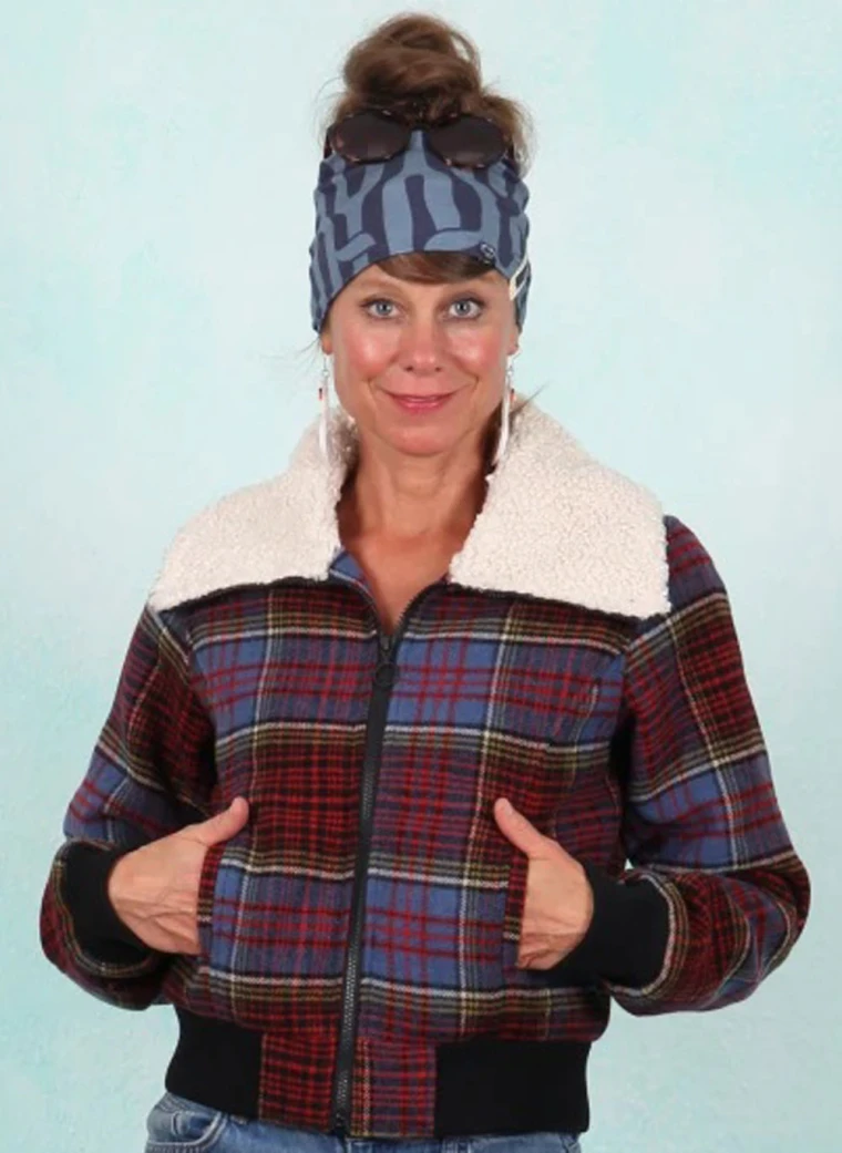 Jacke, 10624-488, blue-multi