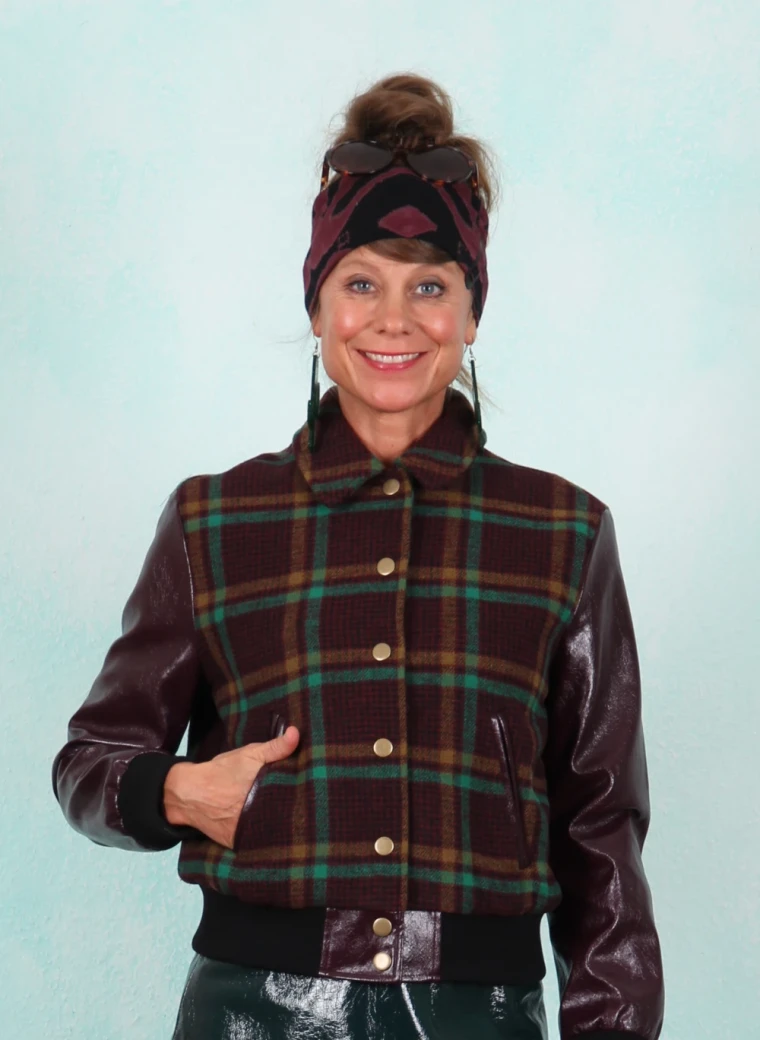 Jacke, 10646-600, wine