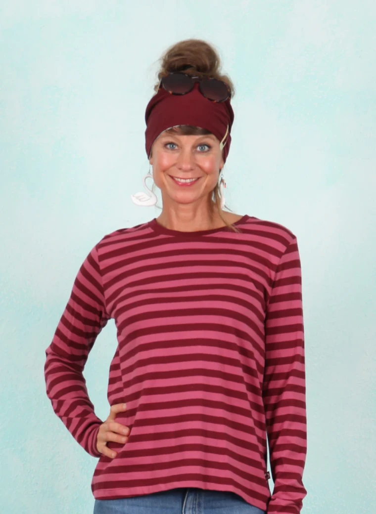Shirt, 12539-05979, dark-pink