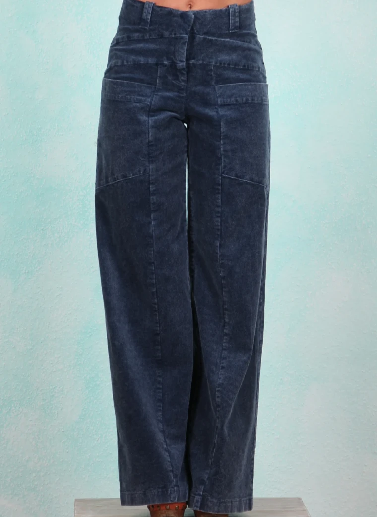 Cord-Hose, HA018-RBST-D04, blue