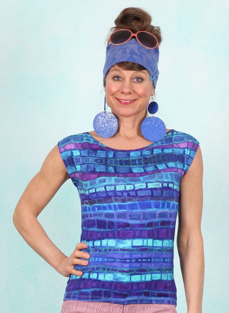 Top, HW030-TPFC9-C04, blue