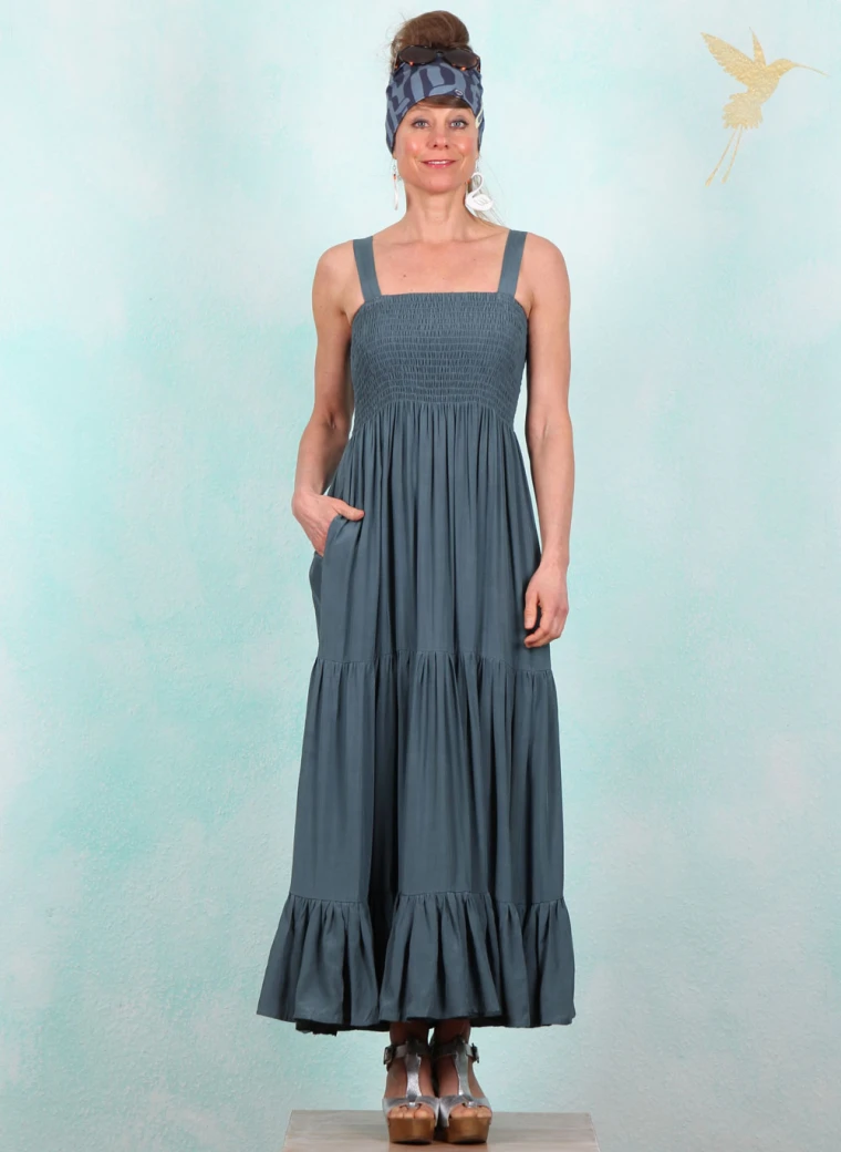 Kleid, HY015-VSPA-C21, blue-denim