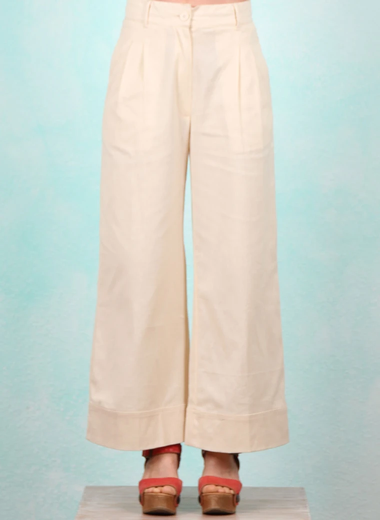 Hose, SP26-003, beige
