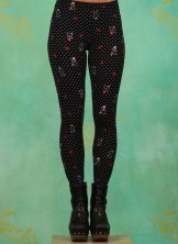 Leggins, Lovely Legs, white-as-snow-and-red-as-roses