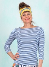 Shirt, Oh Marine, blue-viva-el-sol-stripe