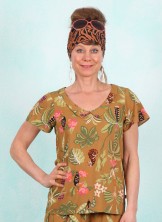 Bluse, Feed the Birds, tropical-reverie