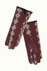 Handschuhe, 07501-507, purple-multi