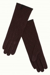 Handschuhe, 07508-600, black-wine