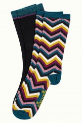 Socken 2er-Pack, 08346-300, green