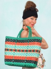 Tasche, 09802-256, green-multi