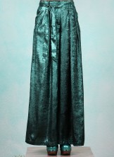 Hose, 10065-357, silver-green