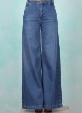 Hose, 10076-473, blue-denim