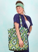 Tasche, 10569-489, green-blue