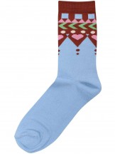 Socken, 12208-3802, light-blue