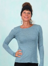 Shirt, 12547-563, blue-green