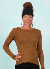 Shirt, 12674-2-543, brown-yellow