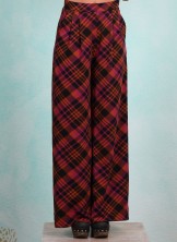 Hose, 42505B (fällt kleiner aus), black-pink-orange