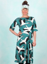 Kleid, 70385-0013, petrol
