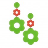 Ohrringe, ACC-ER-343, green