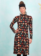 Kleid, DRE-01723, black-multi