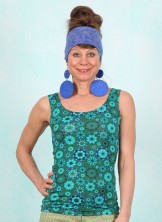 Top, HU055-TPFA2-C07, green