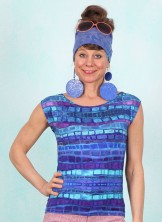 Top, HW030-TPFC9-C04, blue