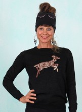 Pullover, K0898, sparkling-black