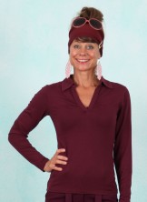 Shirt, LAWI25423, wine