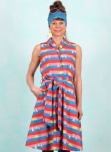 Kleid, SP25-011, blue-pink-red