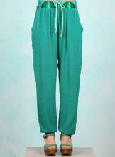 Hose, STR-PAN-77, turquoise