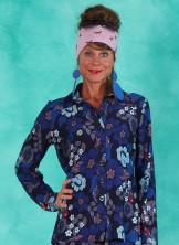 Bluse, TBP5968, blue
