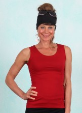 Top, Z-0035, dark-red