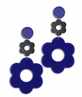 Ohrringe, ACC-ER-342, blue