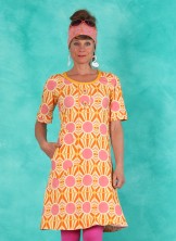 Kleid, DRE-01474, yellow-multi