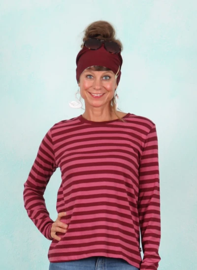 Shirt, 12539-05979, dark-pink