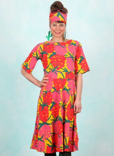 Kleid, 12700-0090, yellow-multi